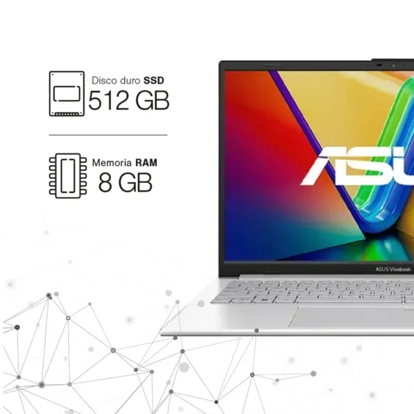 POASUSCI38RAM512-1 Portátil Asus E1504ga-nj103 Core I3 Ram 8 Gb Ssd 512 Gb