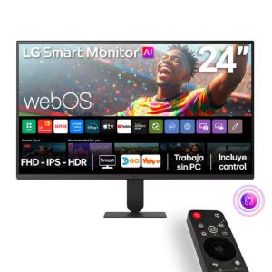 24u511sb-b-1 MONITOR SMART LG 24U511SB-B 24” FULL HD 120HZ
