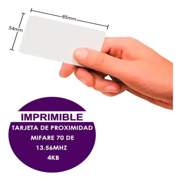 RFID7 TARJETA RFID DE PROXIMIDAD 1K / 4K 13.56MHZ / 125KHZ
