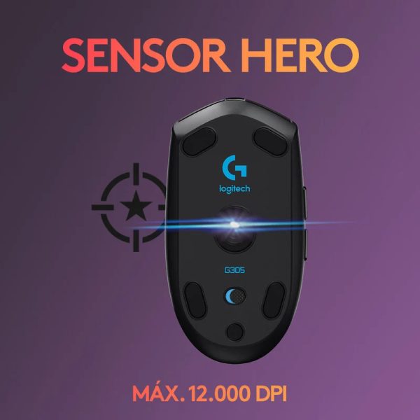 d2 MOUSE GAMER LOGITECH G305 LIGHTSPEED