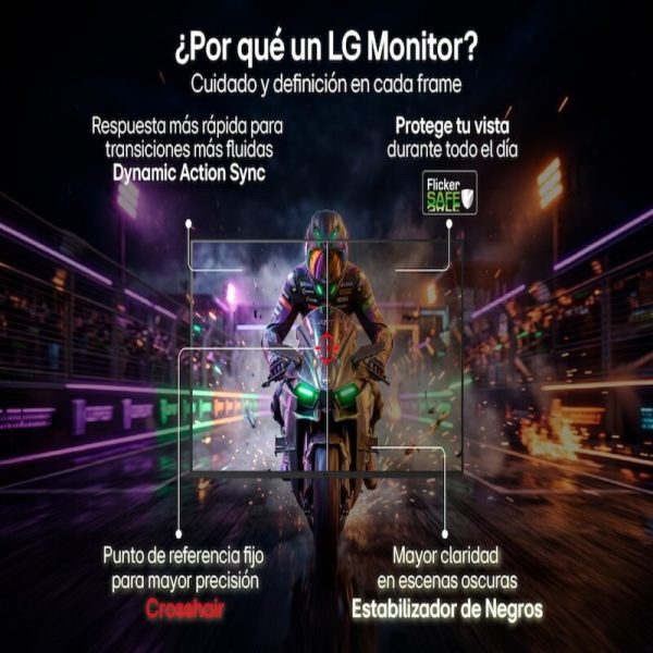 MONITOR LG 22U401A-B 21.5” FULL HD 100HZ