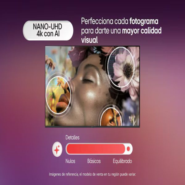 TV LG NANO 4K UHD SMART TV CON IA