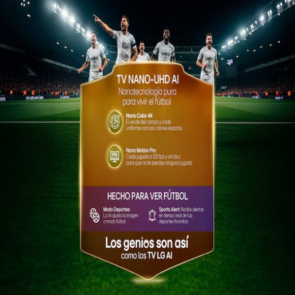 TV LG NANO 4K UHD SMART TV CON IA